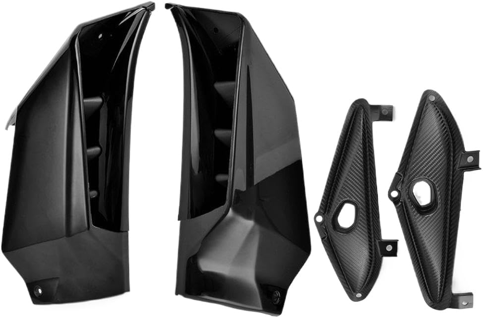 Winglets Side Cover Protector Compatible with Motorcycle Compatible with CBR650R CBR 650R 650 R 2019-2023 Model Fairing Winglets Trim Accessory(Rojo)