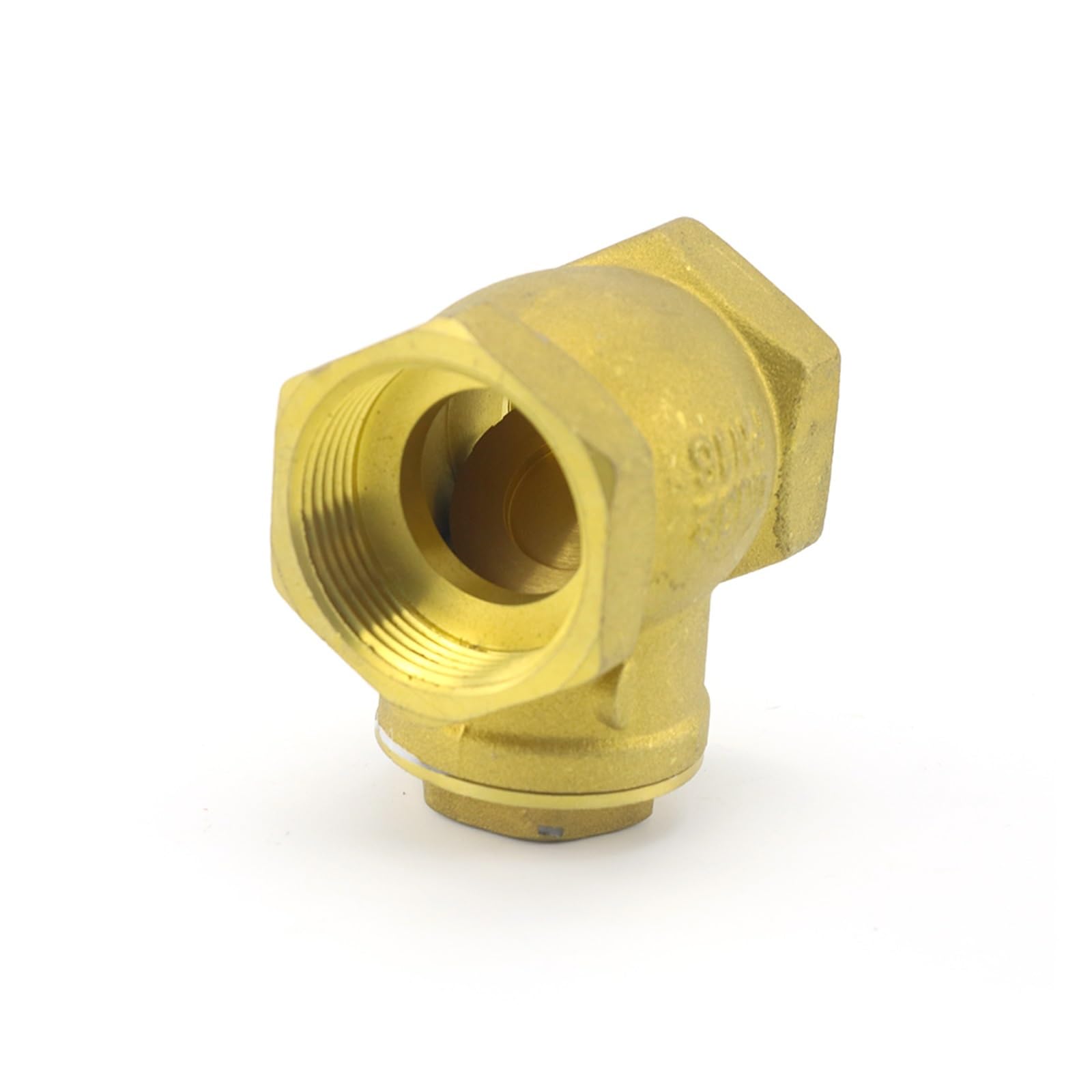 Zawór zwrotny mosiężny poziomy - 1/2", 3/4", 1" BSP Zawór zwrotny z gwintem wewnętrznym 1 szt.(1In)
