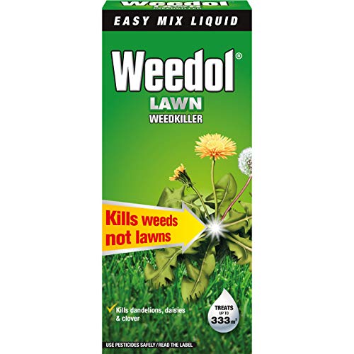 Weedol 2 x Concentrated Lawn weedkiller 500ml