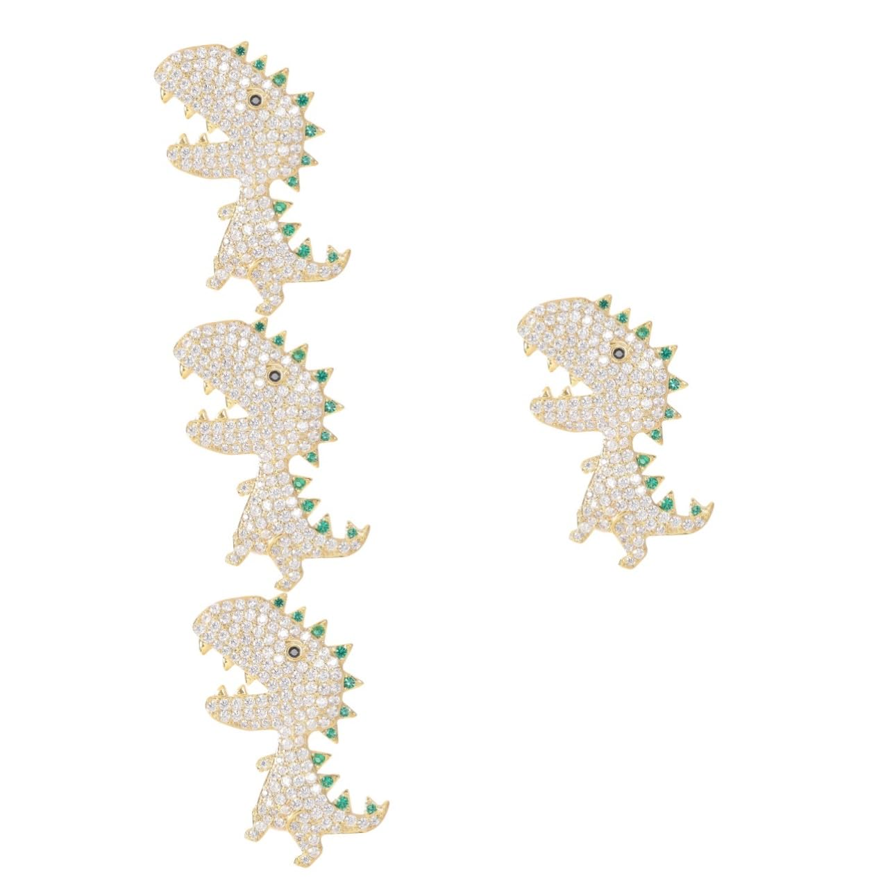 SOIMISS Spilla Di Dinosauro Pin Carino Gioielli Da Ballo Per Le Donne Spilla Da Bucato Per i Vestiti Spillone Arredamento Alla Moda Accessori Per Cappelli Golden Rame