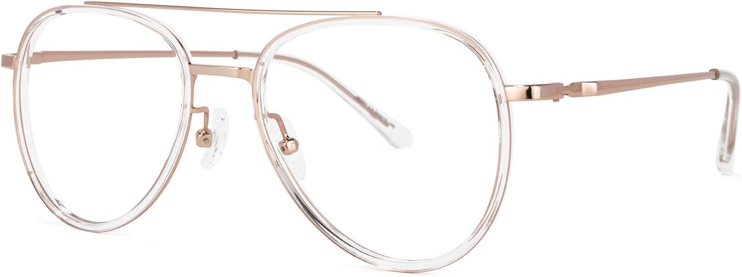 Zeelool Readers Chic TR90 Aviator Reading Glasses for Women with Standard Anti-Reflective Coating Ellis TX531583-03 - Image 5