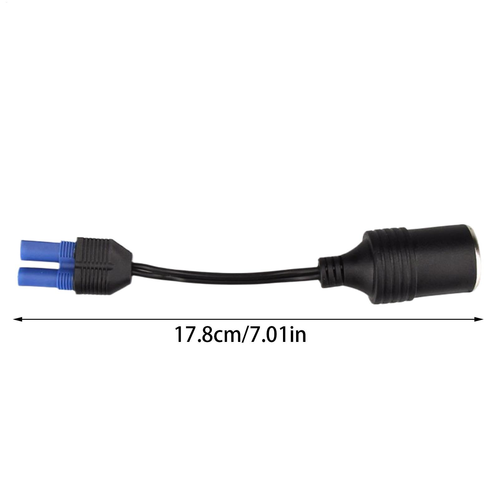 2 Stück EC5 Serial Adapterkabel - 1-Buchse Auf 2-Männlich, 10 Cm, 12 AWG Für LiPo-Akkus
