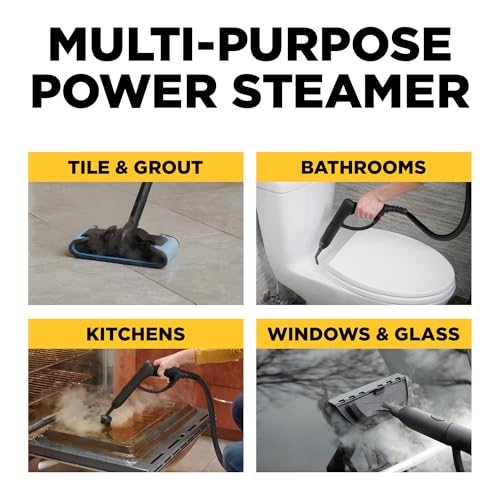 Image of Wagner Spraytech 915e Multipurpose Steam Cleaner, 18 Accessories