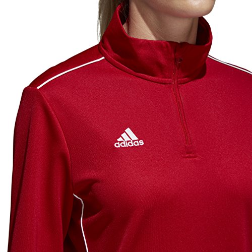 adidas Women's Core 18 Training Top, Power Red/White, Large