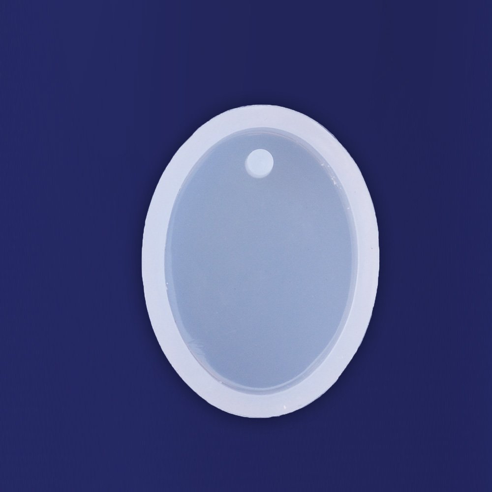 Rosebeading 1pc clear half dome mould For epoxy,polymer clay,silicone half cabochon mould for resin,oval