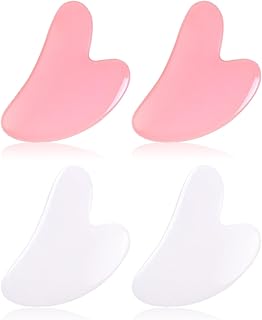 Gua Sha Herramienta para rostro y cuerpo, mas...
