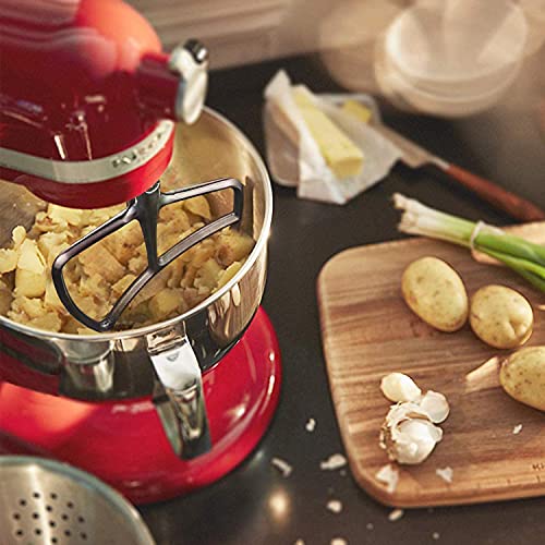 Stainless Steel Flex Edge Beater For Kitchenaid Mixer, Fits Tilt-Head Stand Mixer Bowls For 4.5-5 Quart Bowls, Kitchenaid Paddle Attachment By Gvode #TOP5