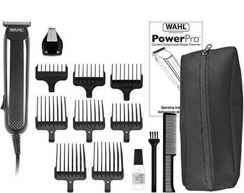 Wahl Edge Pro, Bump-Free Corded Beard Trimmer, Facial Hair Trimmer, Grooming Detailer for Men - for Edging Beards, Moustaches, Hair and Stubble, Model 3291