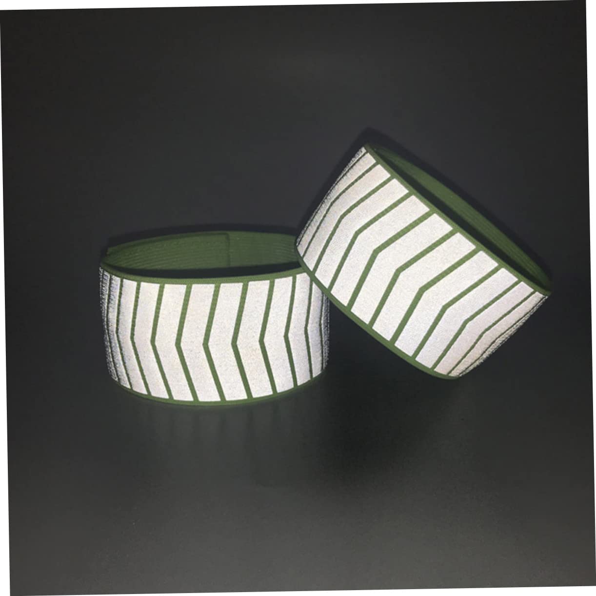 Toyvian Reflektierendes Armband Fluoreszierendes Armband Bands Sichtweite Laufgürtel Fluoreszierende Armbänder Reflektierende Armbänder Green