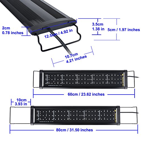 Lapme - Lampada per acquario Eco, luce