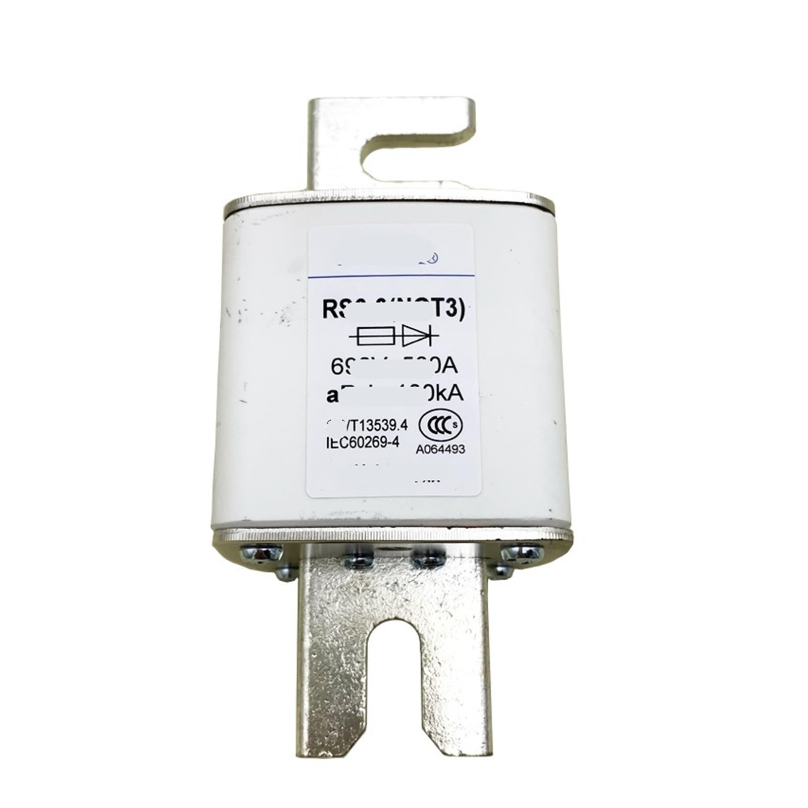 Fusible rapide NGT3 RS6-3 disjoncteur industriel690V 800A aR