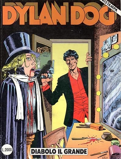  Dylan Dog PRIMA RISTAMPA 11 Diabolo il grande 1990 STATO OTTIMO