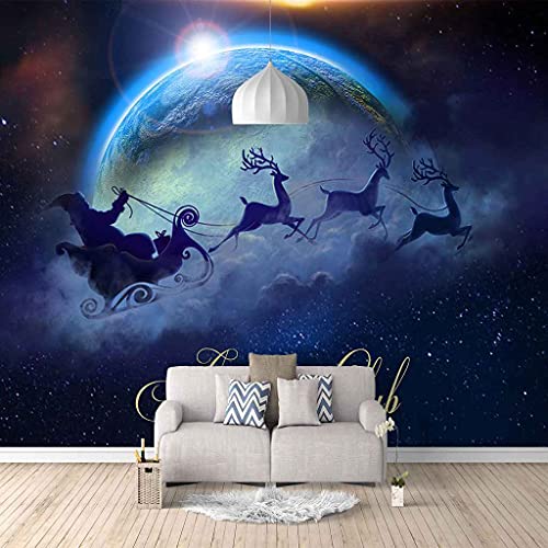 Tableaux muraux 3D Planète Bleue pour habiller un grand mur vide facilement - 2
