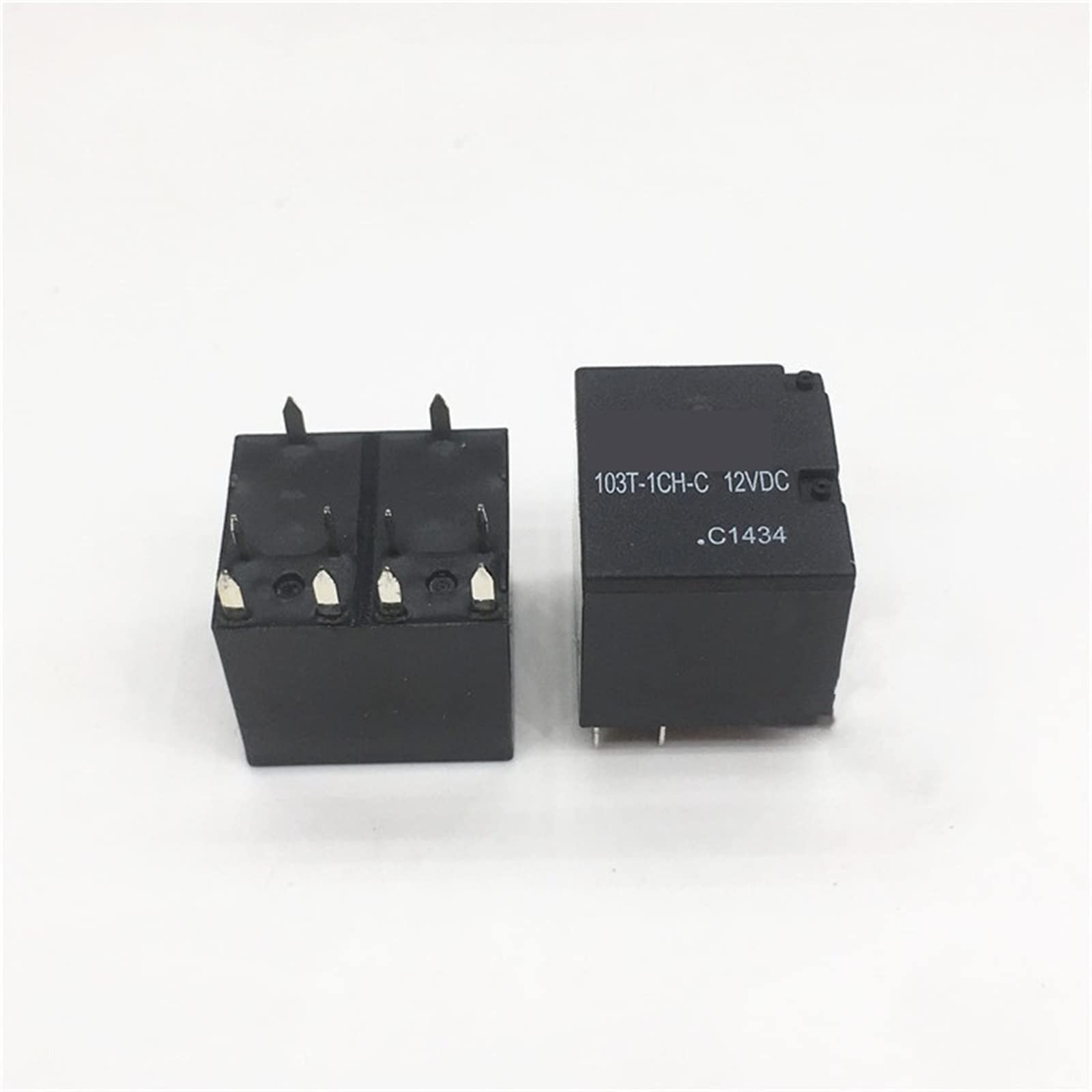 GJZIFGFWQ 5Pcs Automobile Relay 103T-1CH-C-12VDC 103T-1CH-C 24VDC 103T 1CH C 103T-1CH-V-12VDC V 12V 10PIN(103T-1CH-C 12VDC)