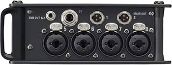 Amazon.com: Zoom F8n Pro Multitrack Field Recorder with Zoom ZDM-1