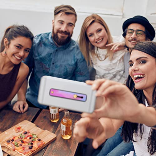 Image of Weewooday 6 Pieces Phone Grip Holder Cell Phone Grip Strap Telescopic Finger Strap Stand Universal Finger Kickstand for Most Smartphones(Tie Dye Colors,Tie Dye)