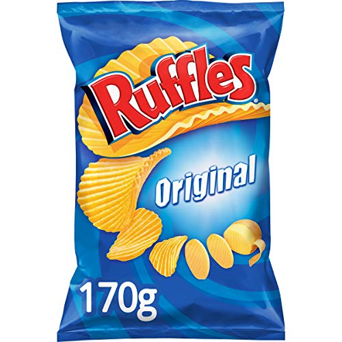 Ruffles -Original - Patatas Fritas con Sal - 170 g