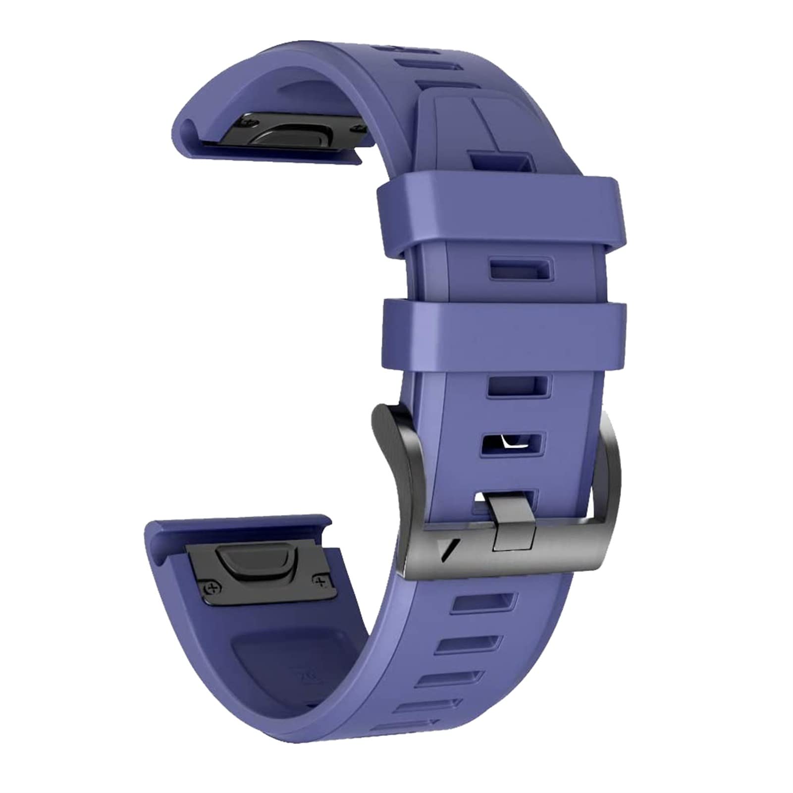 Bracelet de montre Garmin Fenix 5 6 silicone 22mm bleu marine