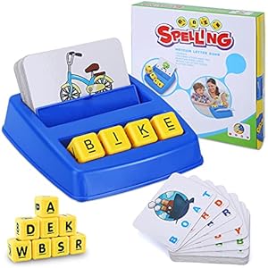 Toddler Learning Toys Preschool Games: Montessori Educational Toys for 2 3 4 5 Year Old Boys Girls Gifts| Matching Letter