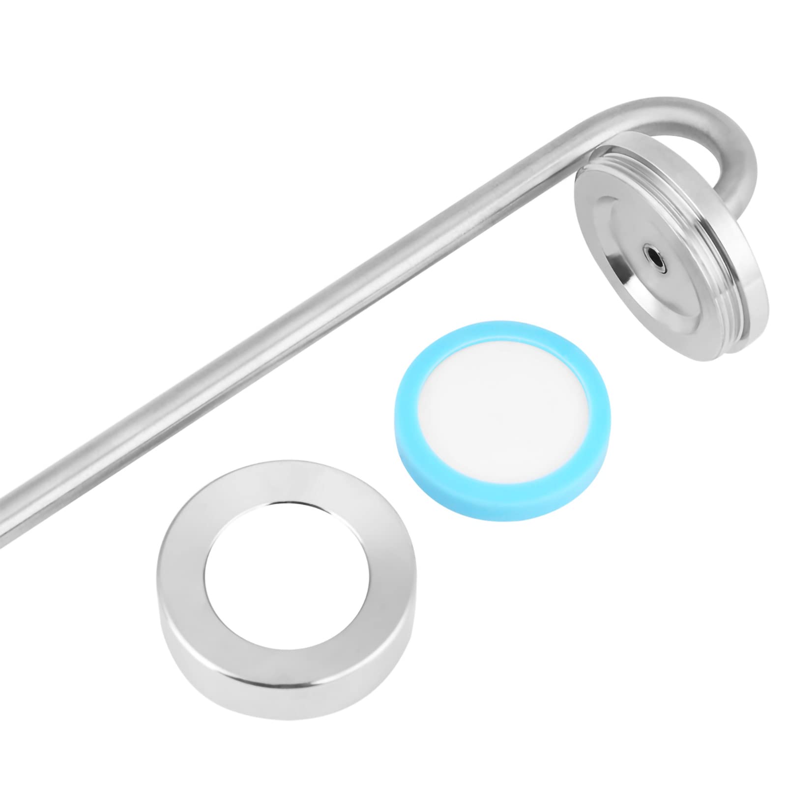 Difusor Refinador de Dióxido de Carbono, Difusor de Dióxido de Carbono de Acero Inoxidable, Atomizador, Accesorios de Suministro de Acuario para Plantas de Acuario, Pecera (L