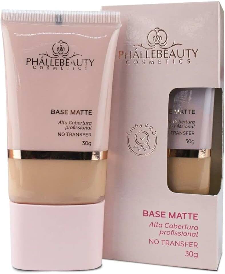 Phállebeauty Base Líquida Matte No Transfer - Base Líquida Matte No Transfer Cor: 05 -