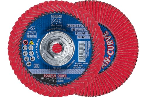 Disque à lamelles Pferd céramique 67217 pour meuler les soudures d'angle