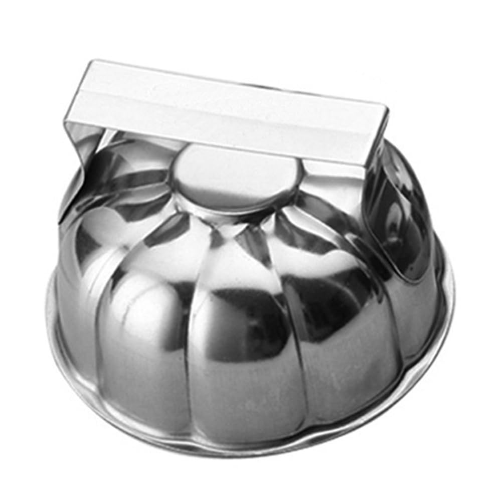 CTRLZS 1 PCS Boat-Shaped Egg-Wrapped Rice Mold Rice Molds Japanese-Style Stainless Steel Pumpkin Model