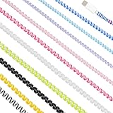 SHENLIU 10Pcs Spiral Cable Protector, Chargers Cord Protector from Pets No Chew Multicolor Spiral Cord Protector Phone Charge Cables Protective Cover