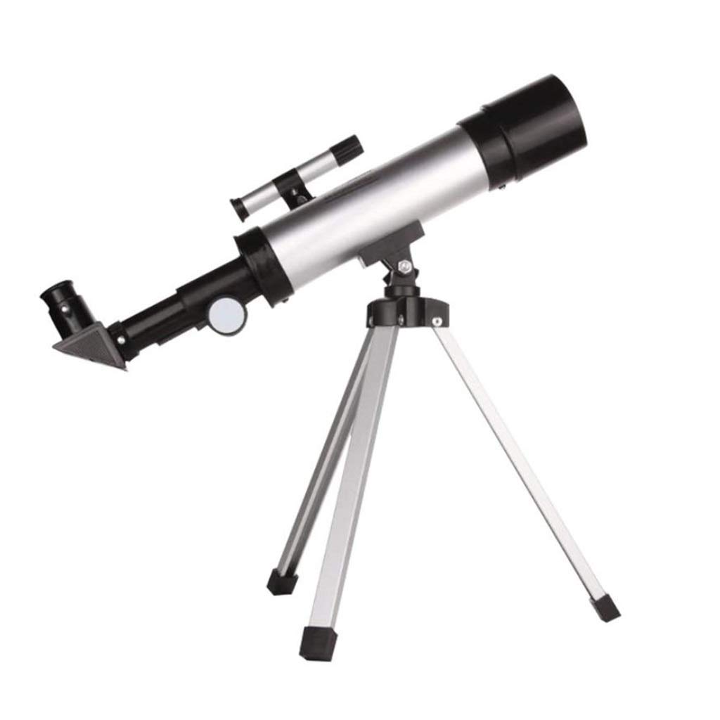 teleskop, Teleskop astronomiczny, apertura 50 mm, ogniskowa 360, refraktor 90X z regulowanym statywem