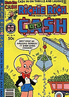 Comic Richie Rich Cash (1974 series) #36 Book