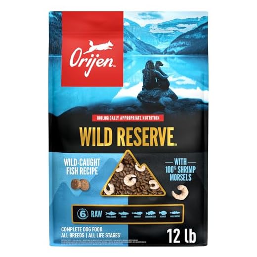 ORIJEN Wild Reserve Dry Dog Food Wild-Caught Fish Recipe 12lb Bag