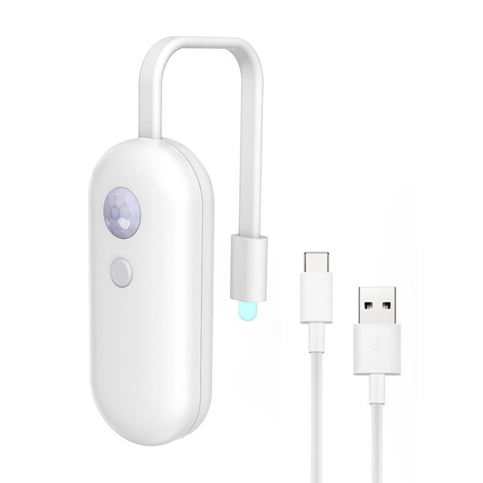Kahdgss 1 Set Usb Rechargeable Motions Activated Toilet Bowl Night Lamp With 500Mah Battery & 120 Degree Detections Angles For Bathroom Charging Toilet Lamp