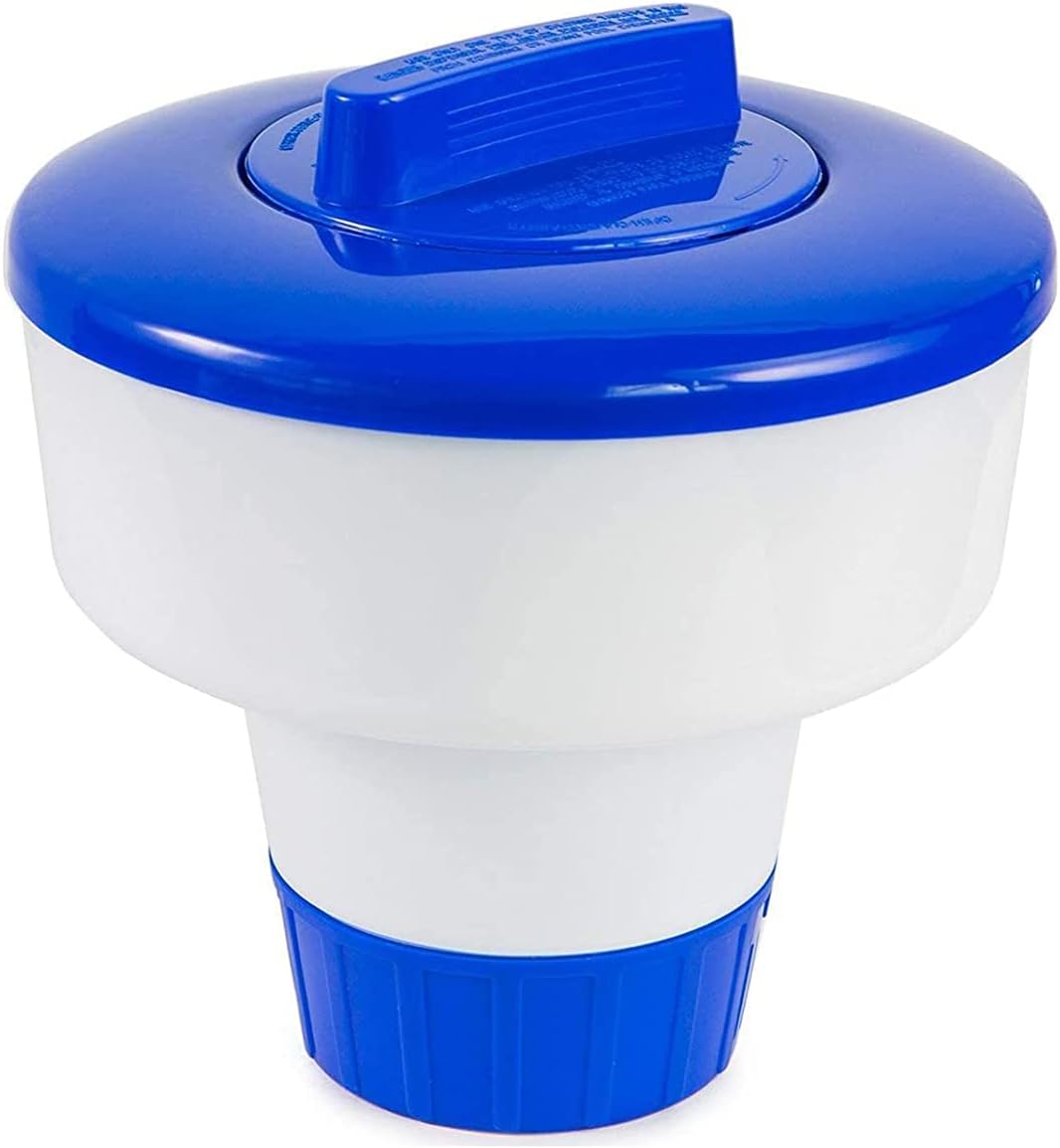 Aqua plus Floating Swimming Pool Chemical Dispenser, Bromine Chlorine Dispenser 3-inch Tablet Holder/Floater for Spa, Hot Tub Swiming Pool-