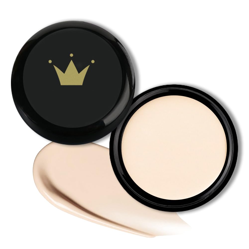 Kaely Pot Concealer Full Coverage, Under Eye Brightener Color Correcting Concealer for Dark Circles, Waterproof Foundation Face Makeup, Eye Ring