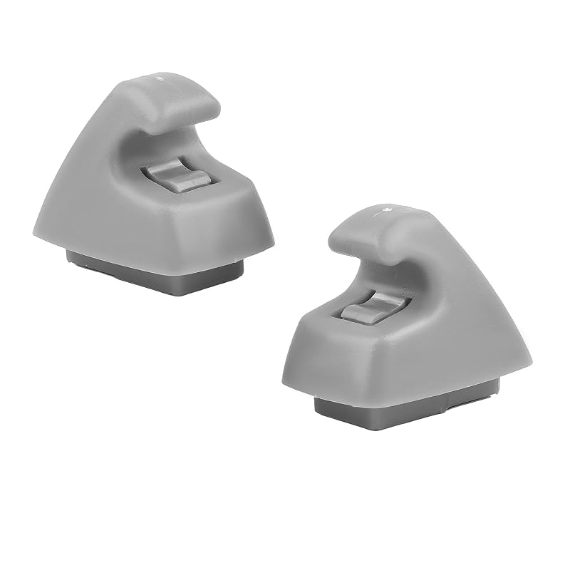 Wevdn Presilha de Suporte do Para-Sol em ABS, compatível com Cruze, Sonic, Spark e Verano, códigos 95994975 e 95994976, Kit com 2 peças
