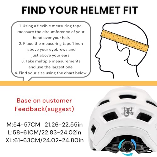 BATFOX Mountain Bike Helmet