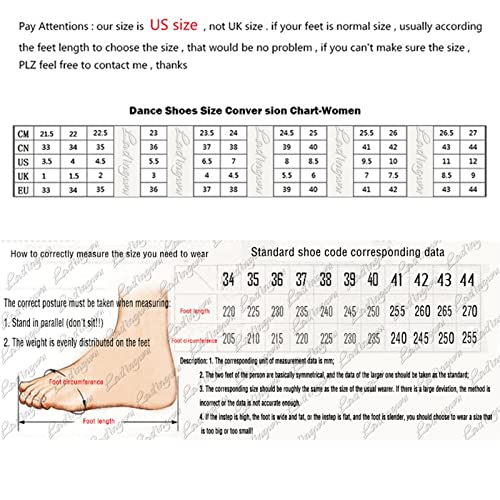 Chaussures de danse de bal stables en denim contre la fatigue - 4