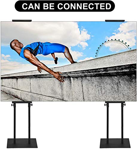 Guohong Poster Stand For Display Pedestal Sign Stand,Adjustable Floor Standing Sign Holder,Heavy Duty Banner Stand With Base Height Up To 75 Inch Double-Sided For Board & Foam Sign (75In) #TOP2