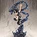 LUNK Hiei Figures Battle Pose Flame Base Action Figure Anime Statue Manga Cartoon Figurine Collectible Ornament 9.45IN
