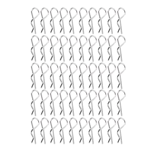 50Pcs Universal RC Body Clips Pins Compatible with 1/10 1/12 1/16 Scale Remote Control Car Shell