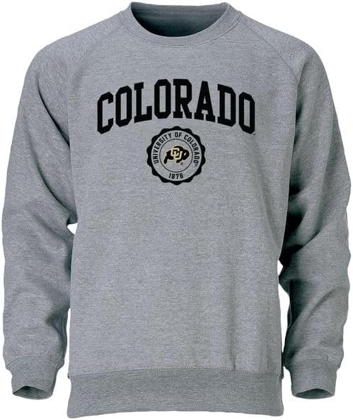Barnesmith Crewneck Sweatshirt for College, Heritage Logo, Adult Unisex