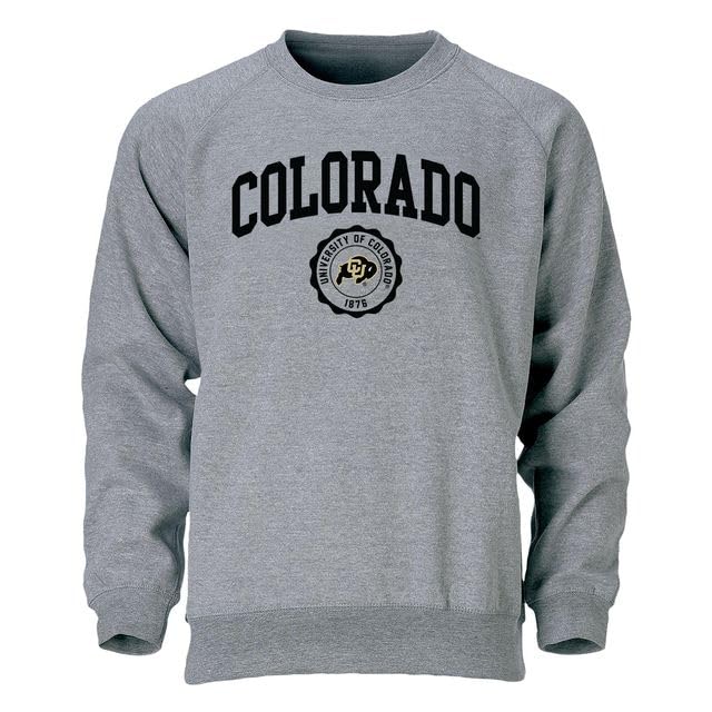 Image of Ivysport Crewneck Sweatshirt for College, Heritage Logo, Color, Adult Unisex