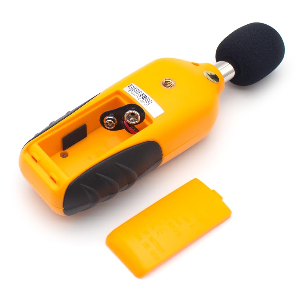Toplionace HT-80A Décibelmètre, Sonomètre Numérique 30-130dB Outil de Mesure du Bruit Audio