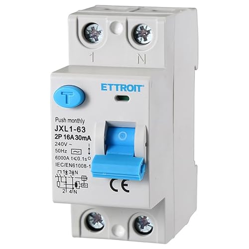 Interruttore Differenziale 2P 30mA 16A 220V