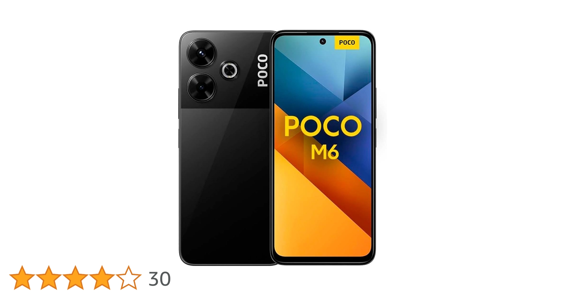XIAOMI Poco M6 8 GB + 256 GB Smartphone, 6,79 Zoll Display