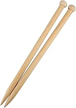 Wooden Knitting Needles 15/20/25mm Large Super Thick Knitting Needle and Largest Knitting Project 15mm Knitted Accessories