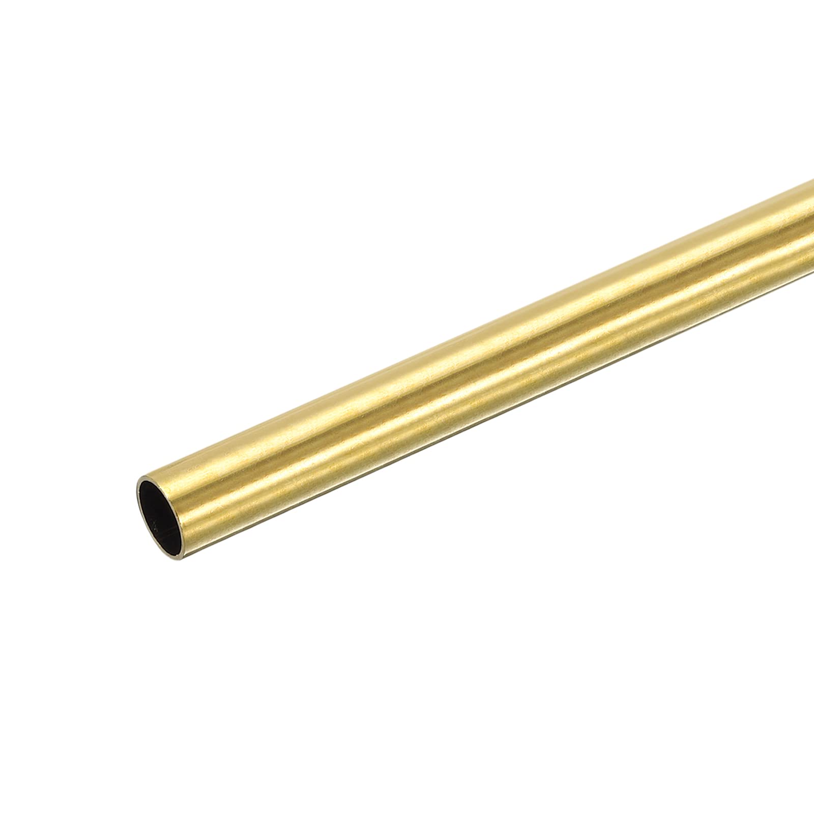 QUARKZMAN Ottone Tubo 10mm OD 0.5mm Parete Spessore 250mm Lunghezza Rotondo Tubazione Tubo