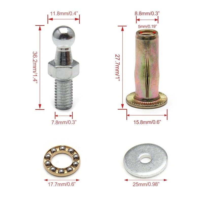 Ressorts de suspension de hayon pour GMC Sierra 2016-2017 - 3