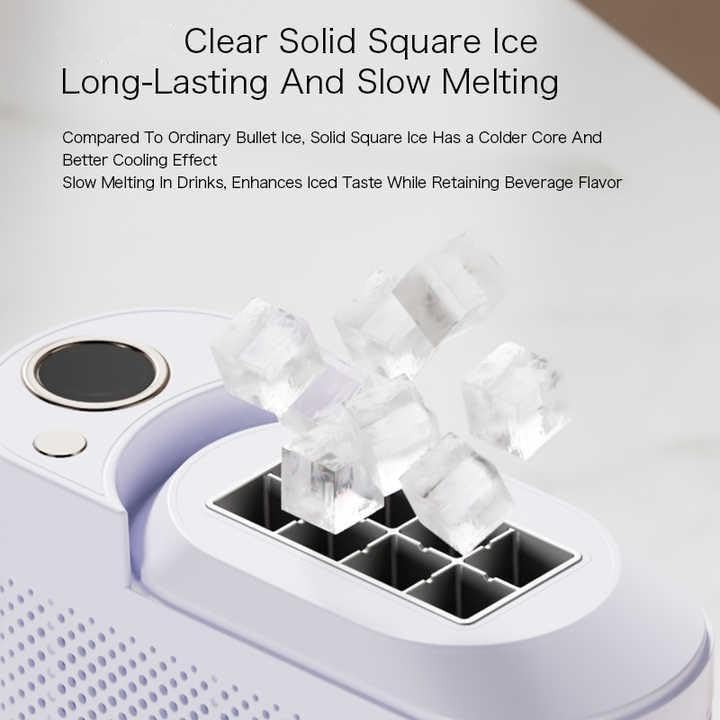 Fabricadora de hielo portátil compacta y rápida miniatura 3