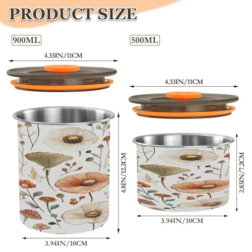 Envase Hermético para Café de Acero Inoxidable 30oz miniatura 3